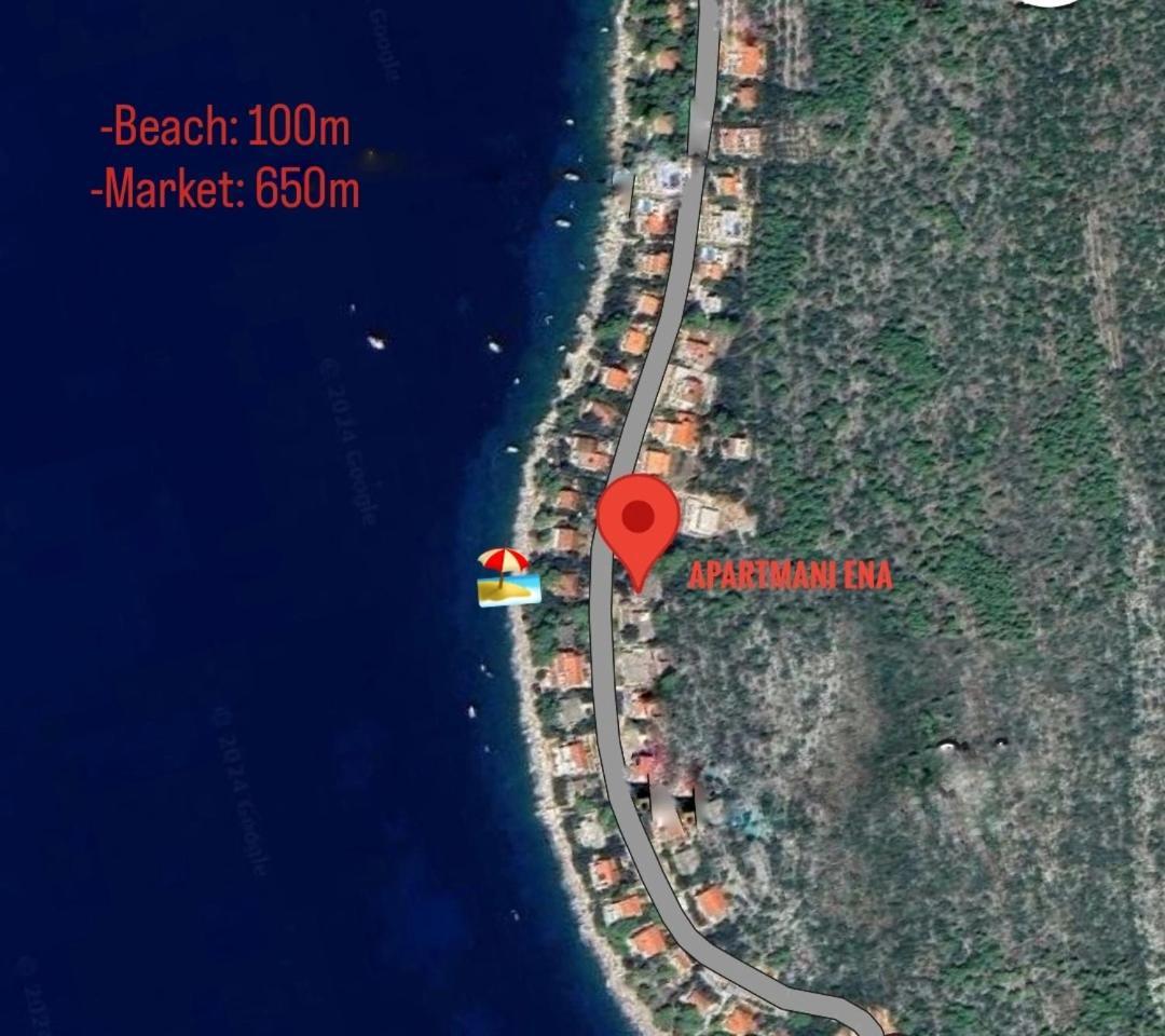 Apartman Ena By The Sea Prizba Exterior foto