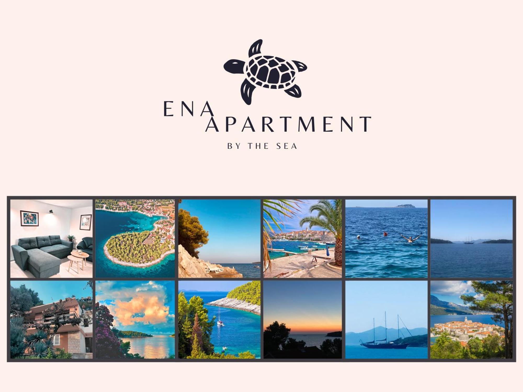Apartman Ena By The Sea Prizba Exterior foto